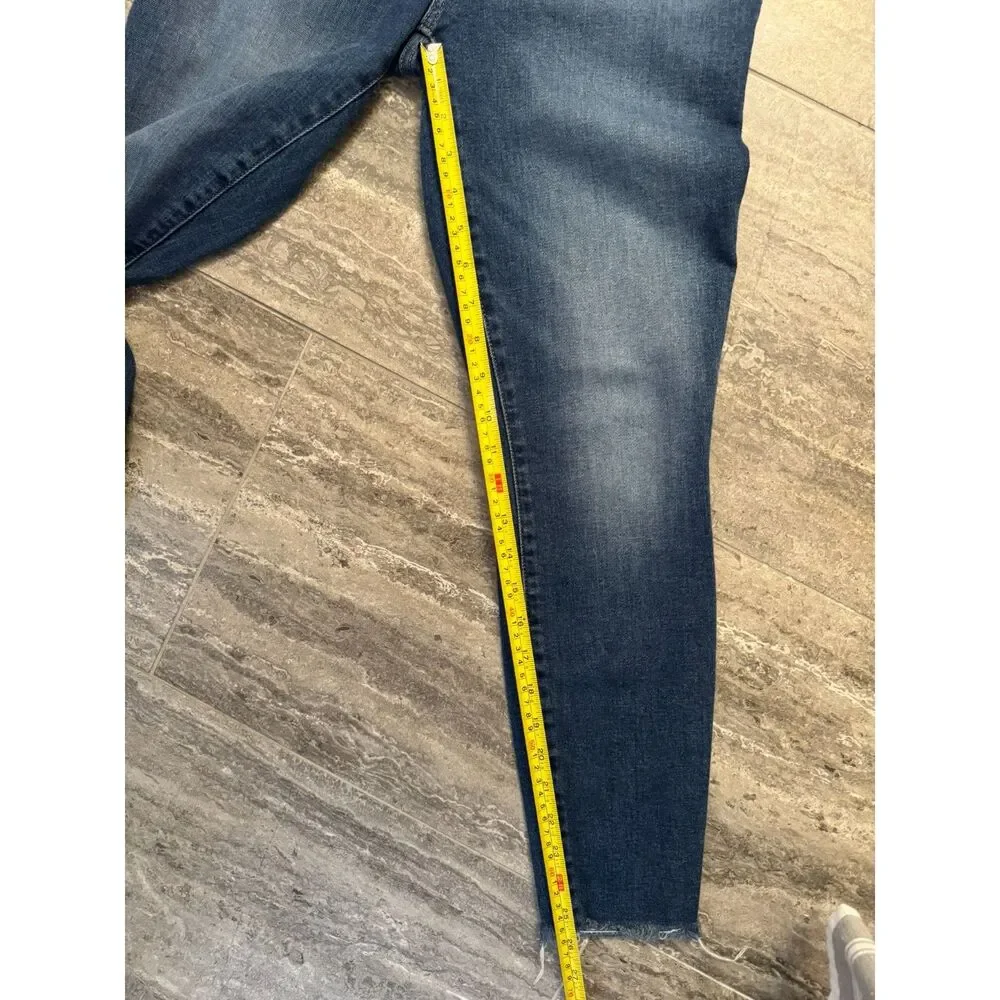 Lucky Brand Bridgette High Rise Skinny Jeans 6/28 Button Fly Ankle Women Denim - Picture 11 of 12